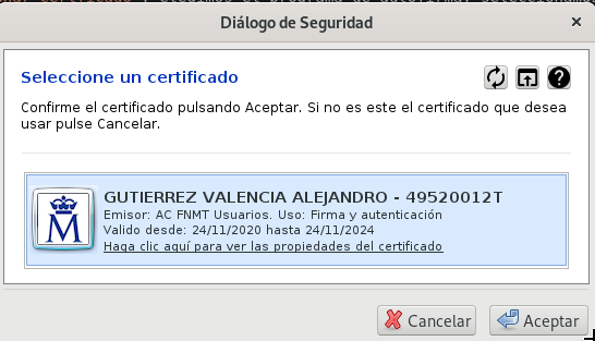 certificado